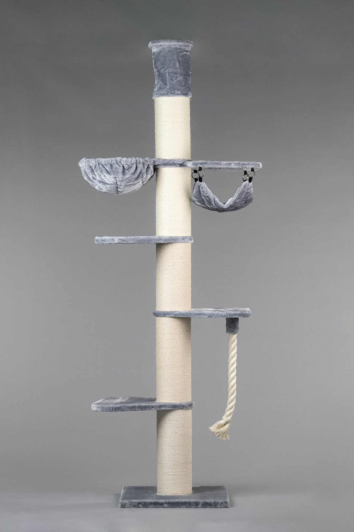 Krabpaal Maine Coon Tower Crown (Lichtgrijs)