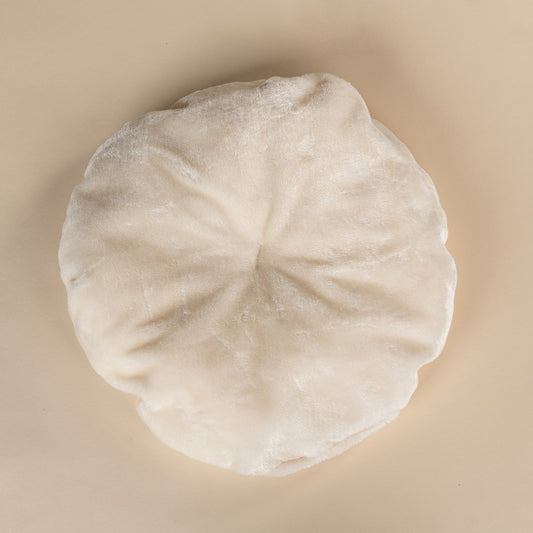 Crèmekleurige Kussen, voor 50 cm Ronde Zetel