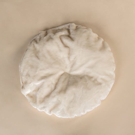 Crèmekleurige Kussen, voor 60 cm Ronde Zetel