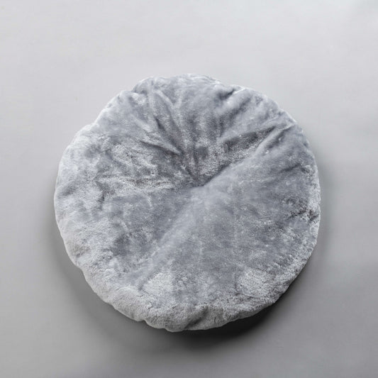 Lichtgrijs kleurig Kussen, voor 60 cm Ronde Zetel