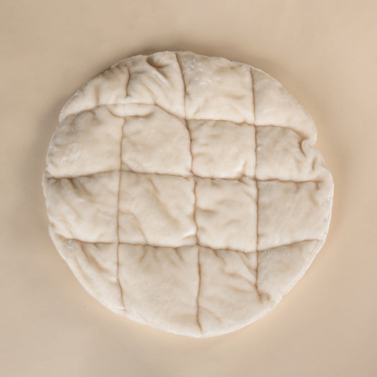 Crèmekleurige Kussen, voor 60 cm Ronde Sleeper Zetel