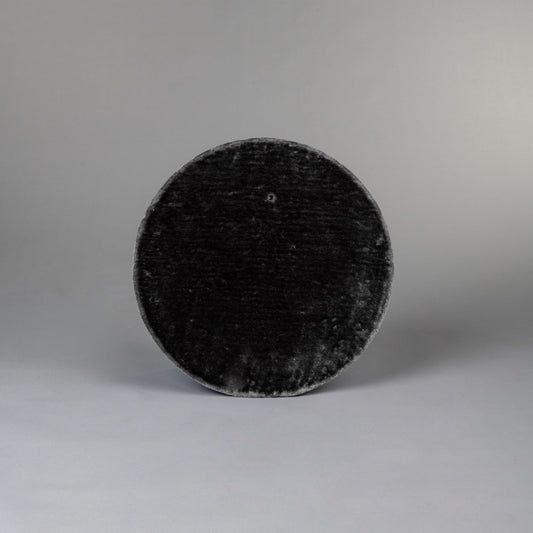 Grote, donkergrijze kleurige Ligplaats Sleeper Rond (voor 12, 15 of 20 cm palen)