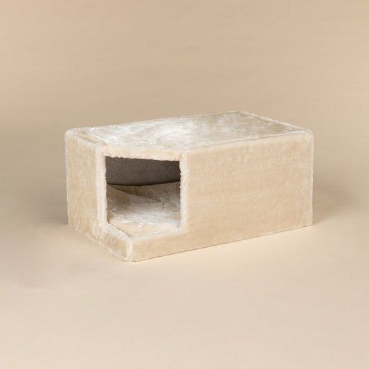 Speelhuis Crèmekleurig, Corner Coon 55 x 35 x 25 cm (incl. Kussen)