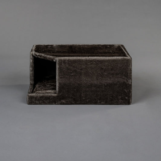 Speelhuis Taupekleurig, Corner Coon 55 x 35 x 25 cm (incl. Kussen)