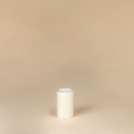 Sisalpaal 19,5cm x 12 cmØ - M8 (Crème)