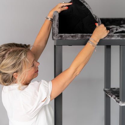 Design Cat Furniture Maine Coon Feline Elite 190 Blackline (Dark Grey)