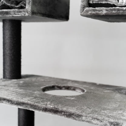 Cat Tree for Large Breeds - Panther XXL Blackline (Dark Grey)