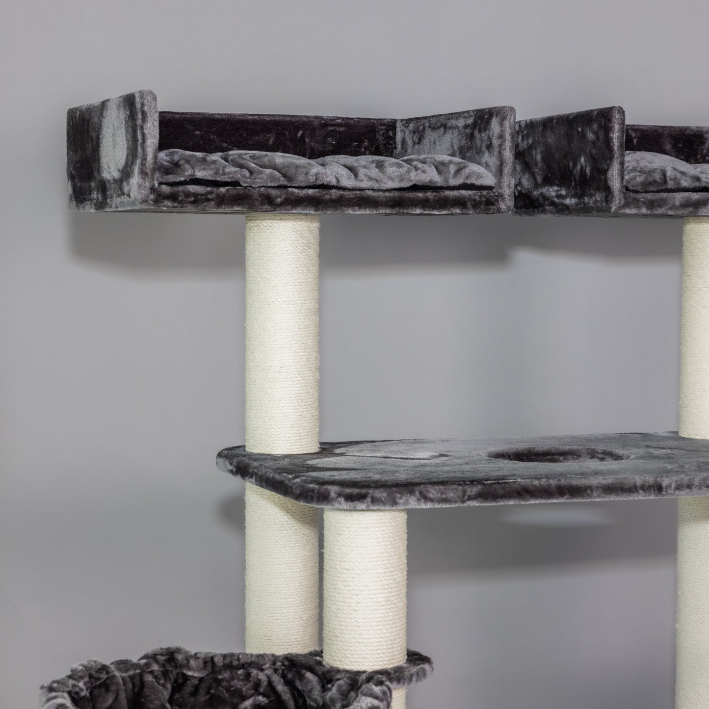 Cat Tree for Large Breeds - Panther XXL (Dark Grey)