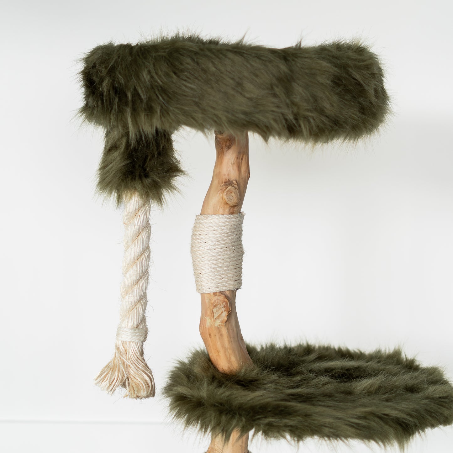 Cat Tree Furry Bengal (Forest Green)