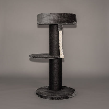 Cat Tree Maine Coon Lounge Sleeper Blackline (Dark Grey)