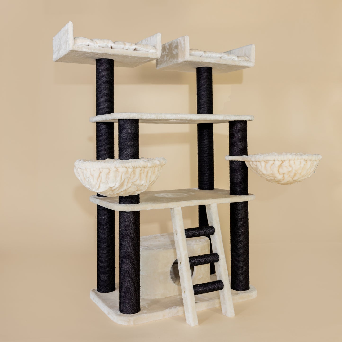 Cat Tree for Large Breeds - Panther XXL Blackline (Beige)