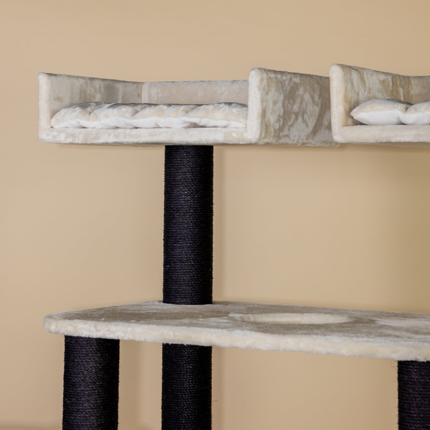 Cat Tree for Large Breeds - Panther XXL Blackline (Beige)