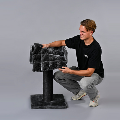 Cat Tree Ragdoll Lounge Blackline (Dark Grey)