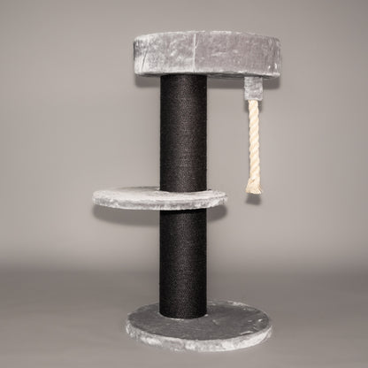 Cat Tree Maine Coon Lounge Sleeper Blackline (Light Grey)