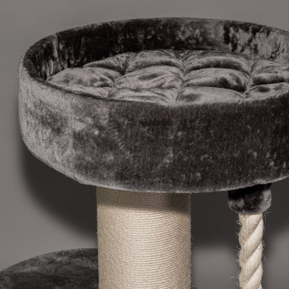 Cat Tree Maine Coon Lounge Sleeper (Dark Grey)