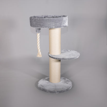 Cat Tree Maine Coon Lounge Sleeper (Light Grey)