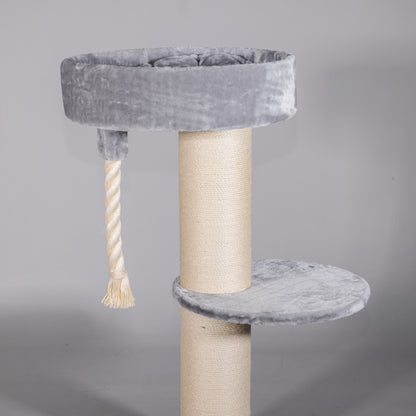 Cat Tree Maine Coon Lounge Sleeper (Light Grey)
