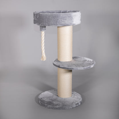 Cat Tree Maine Coon Lounge Sleeper (Light Grey)