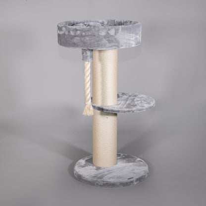 Cat Tree Maine Coon Lounge Sleeper (Light Grey)