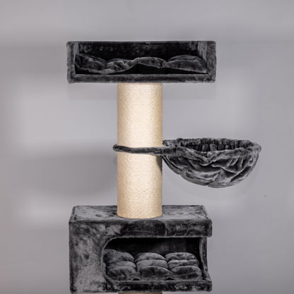 Cat Scratcher Royalty Retreat (Dark Gey)