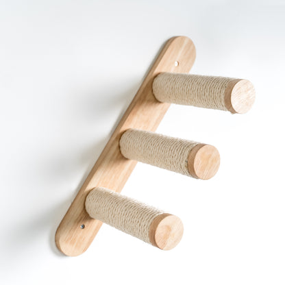 Cat Climbing Wall - Ladder Set (Beige)
