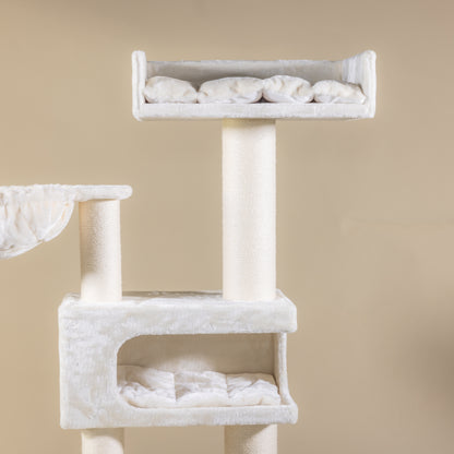 Kratzbaum Norwegische Katze Retreat (Beige)