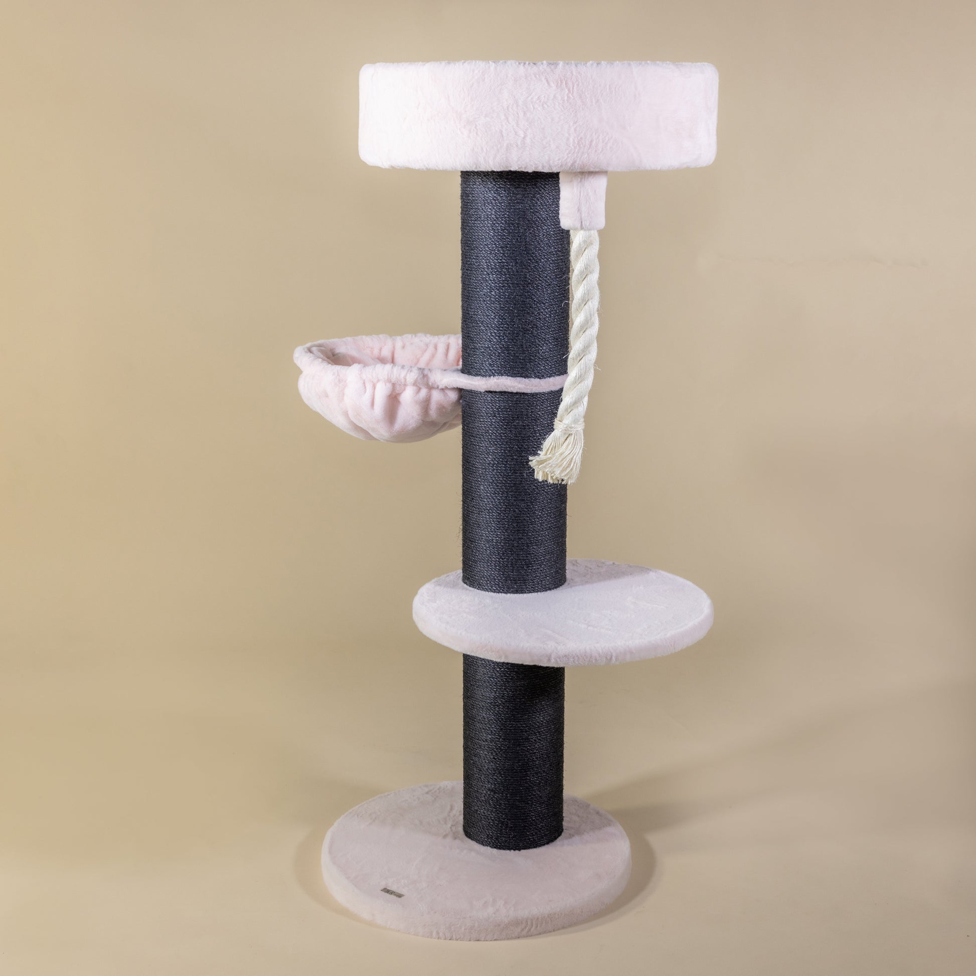 Krabpaal Maine Coon Sleeper Blackline de Luxe (Rosa Teddy)