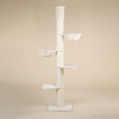 Krabpaal Maine Coon Tower (Sahne)